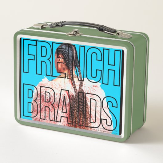 Natural Hair Lunchbox メタルランチボックス (正面)