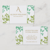 Natural Healing 名刺 (正面/裏面)