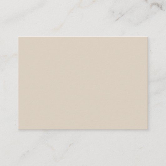 Natural Linen Solid Color エンクロージャーカード (正面)