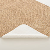 Natural linen texture as backgroundbagging, beige, シェルパブランケット (3/4)