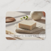 Natural Organic Soap QR Code  名刺 (正面)