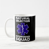 Natural Selection Interference Squad Paramedic Fun コーヒーマグカップ (左)