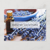 Natural Solutions Essential油クラス招待状 ポストカード (正面)