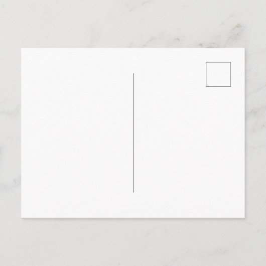 Natural Specimen Collection Minimalist ポストカード (裏面)