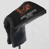 Natural therapy in the nature Putter cover ゴルフヘッドカバー (3/4 正面)