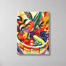 Naturaleza Muerta: Frutas en Estilo Favista.