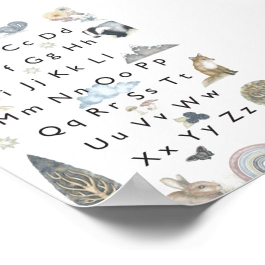 Naturaleza y Faulnes Salvaje.アルファエト・インファンティル。 ポスター (角)