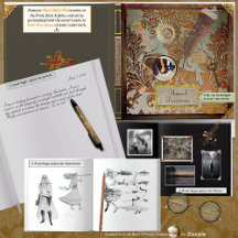 Naturalist Sketch/Photo Foil Journal