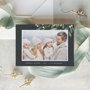 Naturally Joyful   Elegant Botanical Photo シーズンカード