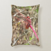 NaturCrazeピンクのトンボのアクセント枕 アクセントクッション (正面(垂直))
