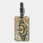 NaturCraze 2辺バタフライラゲージタグ ラゲッジタグ (正面縦)