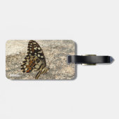 NaturCraze 2辺バタフライラゲージタグ ラゲッジタグ (裏面横)