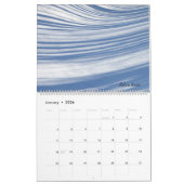 Natureの抽象的 カレンダー (1月 2026)