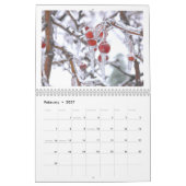 Nature /2026 15-Month Calendar カレンダー (2月 2027)