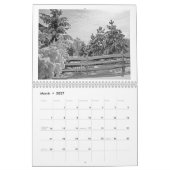 Nature /2026 15-Month Calendar カレンダー (3月 2027)