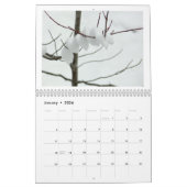 Nature /2026 15-Month Calendar カレンダー (1月 2026)