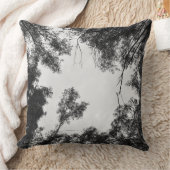 Nature abstract photography - Throw Pillow クッション (ブランケット)