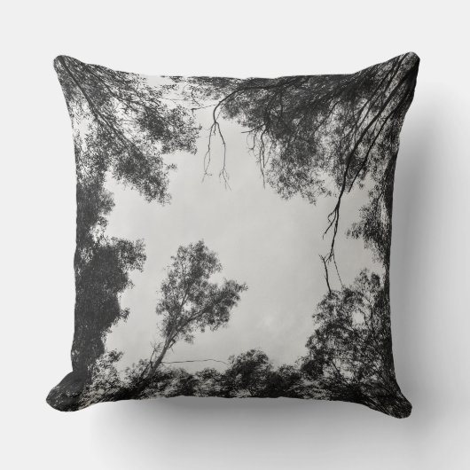 Nature abstract photography - Throw Pillow クッション (正面)