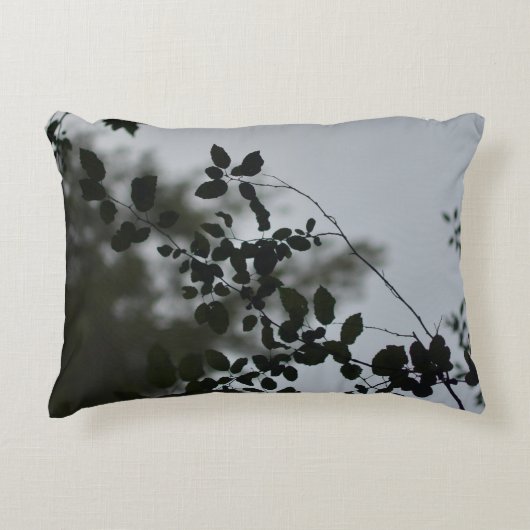 Nature Abstract Tree Branches Accent Pillow アクセントクッション (正面)