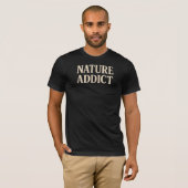 Nature Addict Hiking Camping Tシャツ (正面フル)