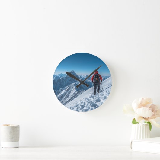 Nature Adventure Design  ラウンド壁時計 (ホーム)