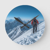 Nature Adventure Design  ラウンド壁時計 (正面)