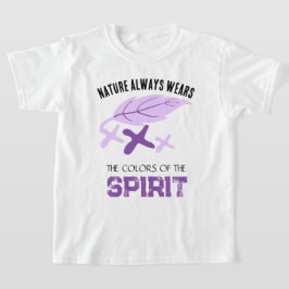 "Nature Always Wears" リーフ Tシャツ