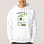 "Nature Always Wears" Leaf  パーカ (正面)