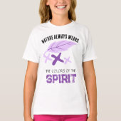  "Nature Always Wears" Leaf  Tシャツ (正面)