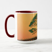 Nature and Technology Growing in Harmony マグカップ (左)