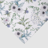 Nature Anemones Thistle Botanical Watercolor  薄葉紙 (詳細)