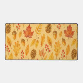 Nature autumn pattern デスクマット (正面)