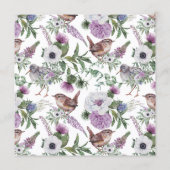 Nature Botanical Color Palette Card 招待状 (裏面)