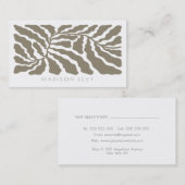 Nature Branch Minimalist Appointment Cards 予約カード (正面/裏面)