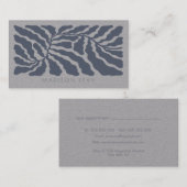 Nature Branch Minimalist Appointment Cards 予約カード (正面/裏面)