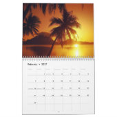 Nature Calendar Philippines カレンダー (2月 2027)