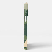 Nature Camping – Coque iPhone Forêt, Cascade  iPhoneケース (右側面)