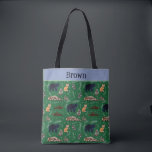 Nature Camping Trip tote トートバッグ<br><div class="desc">The perfect camping trip tote does exist. A cute bag that is perfect for hauling accessories or small shopping items will do the trick. This tote is ready for a personalized touch. Add your name or phrase of choice. Cute wildlife Pattern with bears, fox, squirrel, and raccoon. Ready for Adventure...</div>
