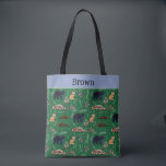 Nature Camping Trip tote トートバッグ<br><div class="desc">The perfect camping trip tote does exist. A cute bag that is perfect for hauling accessories or small shopping items will do the trick. This tote is ready for a personalized touch. Add your name or phrase of choice. Cute wildlife Pattern with bears, fox, squirrel, and raccoon. Ready for Adventure...</div>