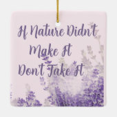 Nature Ceramic Ornament セラミックオーナメント (裏面)