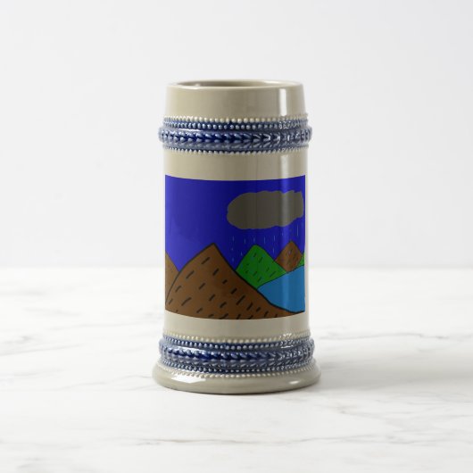 Nature design mug  ビールジョッキ (中央)