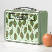 Nature Drawing I Custom Name メタルランチボックス (インサイチュ)