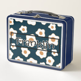 Nature Drawing I Custom Name メタルランチボックス