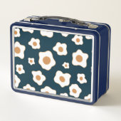 Nature Drawing I Custom Name メタルランチボックス (裏面)