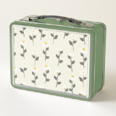 Nature Drawing I Custom Name メタルランチボックス (裏面)