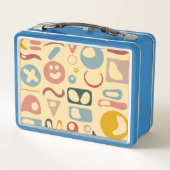 Nature Drawing I Custom Name メタルランチボックス (裏面)