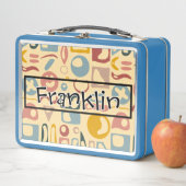 Nature Drawing I Custom Name メタルランチボックス (インサイチュ)