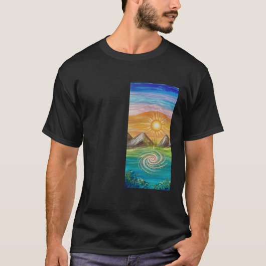 Nature energy vortex  tシャツ (正面)