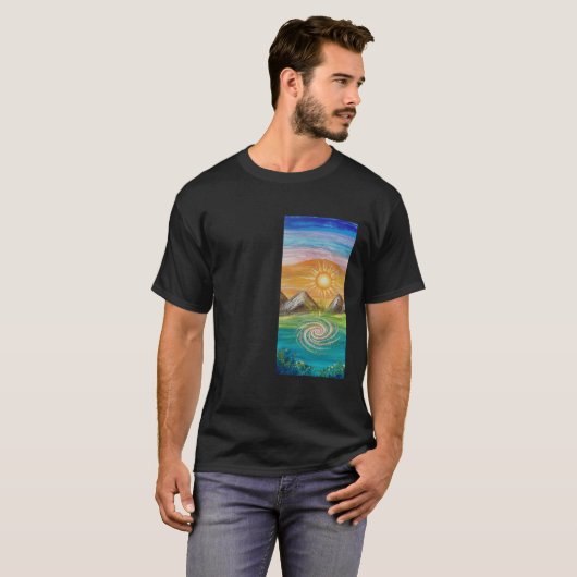 Nature energy vortex  tシャツ (正面フル)