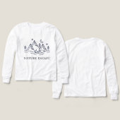 Nature Escape Camping Mug – Outdoor Adventure & Hi (デザイン 正面＆背面)